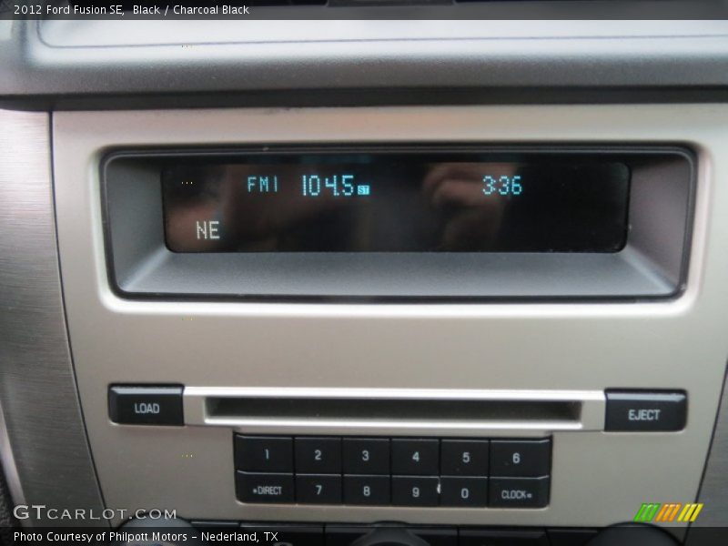 Black / Charcoal Black 2012 Ford Fusion SE