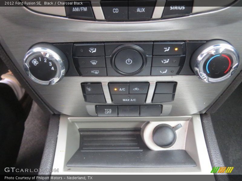 Black / Charcoal Black 2012 Ford Fusion SE
