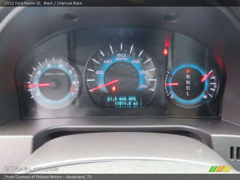 Black / Charcoal Black 2012 Ford Fusion SE