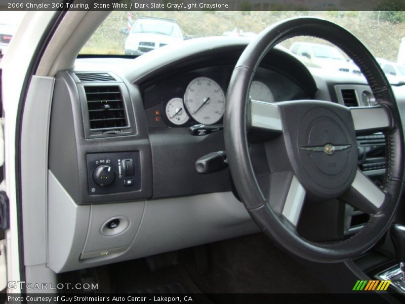 Stone White / Dark Slate Gray/Light Graystone 2006 Chrysler 300 Touring
