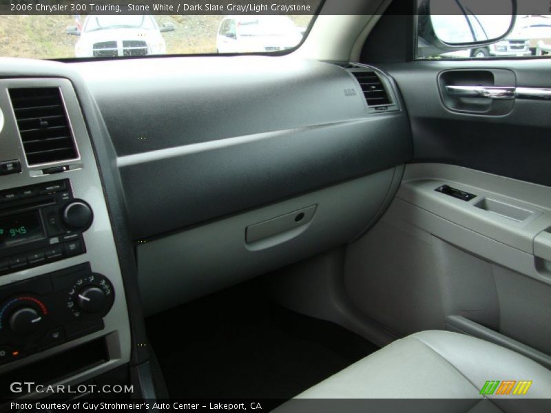 Stone White / Dark Slate Gray/Light Graystone 2006 Chrysler 300 Touring