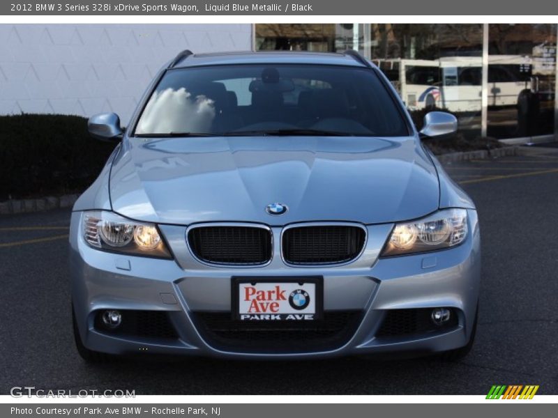 Liquid Blue Metallic / Black 2012 BMW 3 Series 328i xDrive Sports Wagon