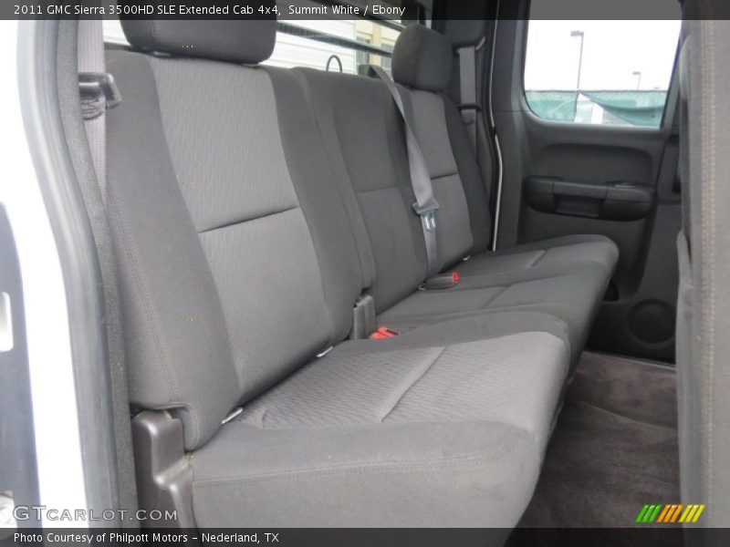 Summit White / Ebony 2011 GMC Sierra 3500HD SLE Extended Cab 4x4