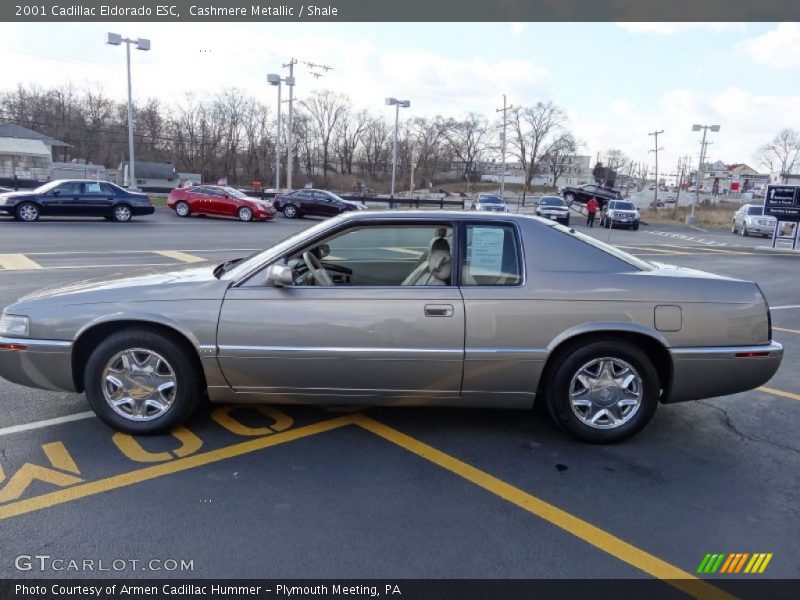 Cashmere Metallic / Shale 2001 Cadillac Eldorado ESC