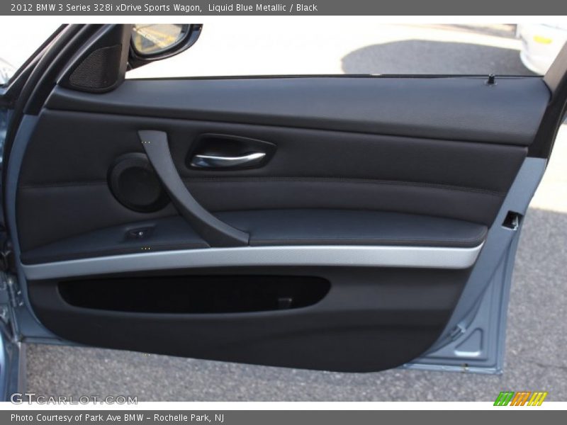 Liquid Blue Metallic / Black 2012 BMW 3 Series 328i xDrive Sports Wagon