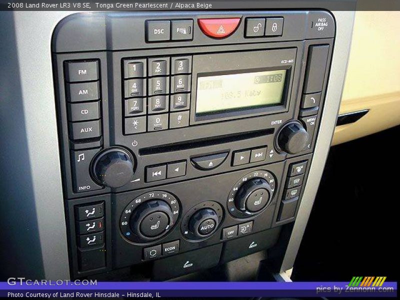 Tonga Green Pearlescent / Alpaca Beige 2008 Land Rover LR3 V8 SE