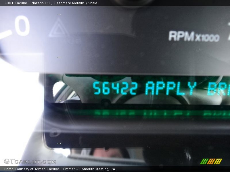 Cashmere Metallic / Shale 2001 Cadillac Eldorado ESC