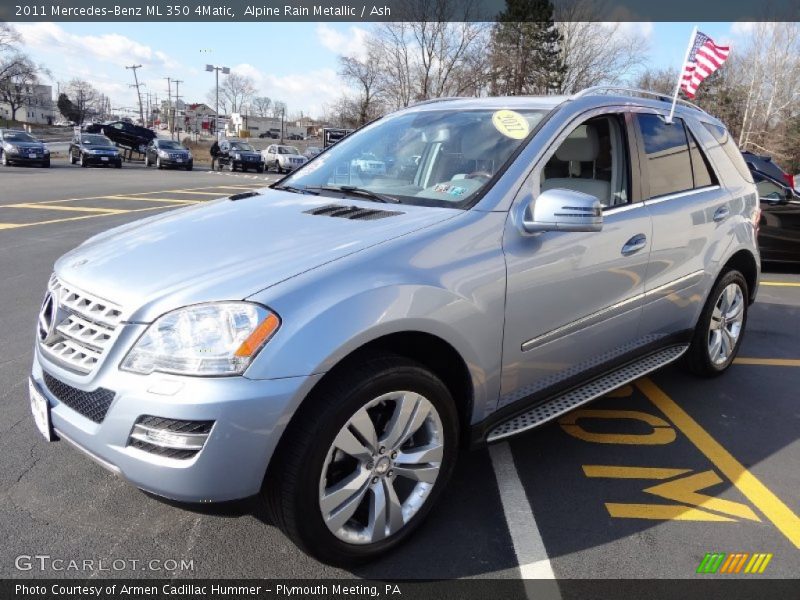 Front 3/4 View of 2011 ML 350 4Matic