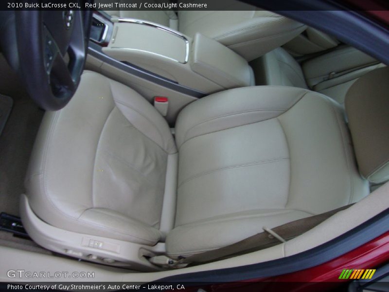 Red Jewel Tintcoat / Cocoa/Light Cashmere 2010 Buick LaCrosse CXL