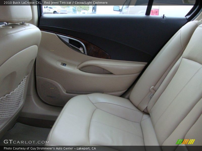 Red Jewel Tintcoat / Cocoa/Light Cashmere 2010 Buick LaCrosse CXL