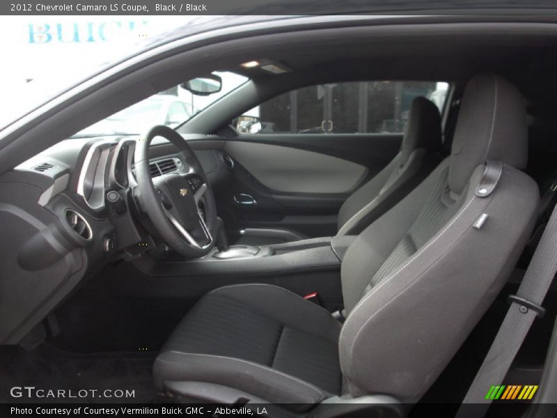 Black / Black 2012 Chevrolet Camaro LS Coupe