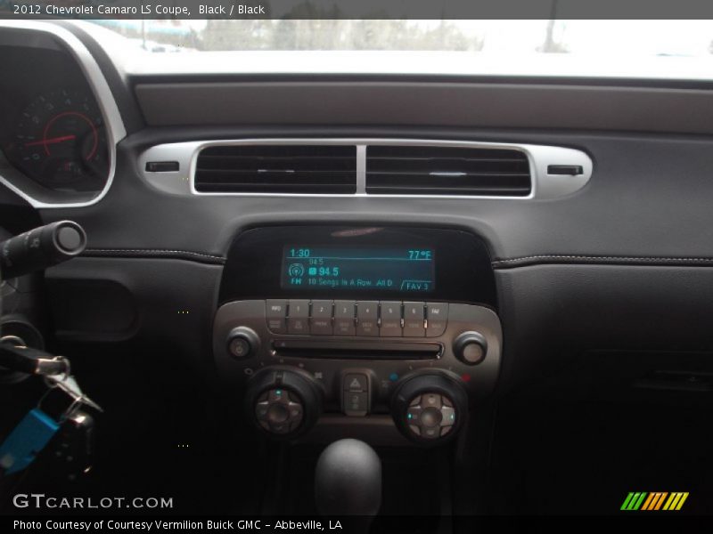 Black / Black 2012 Chevrolet Camaro LS Coupe