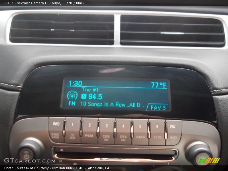 Black / Black 2012 Chevrolet Camaro LS Coupe