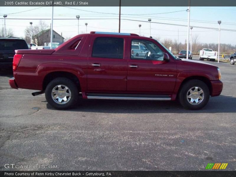 Red E / Shale 2005 Cadillac Escalade EXT AWD
