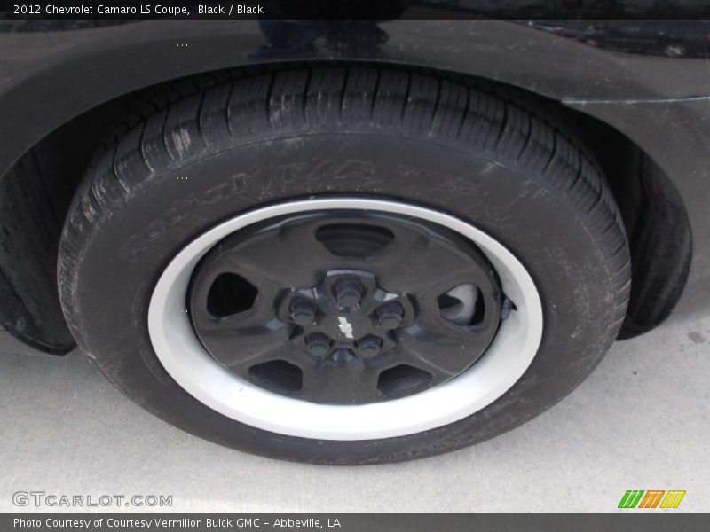 Black / Black 2012 Chevrolet Camaro LS Coupe