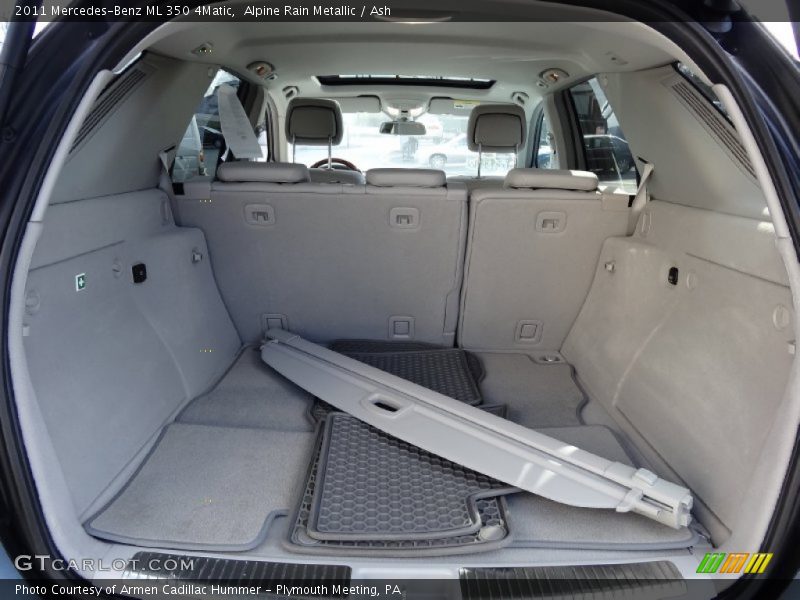 Alpine Rain Metallic / Ash 2011 Mercedes-Benz ML 350 4Matic