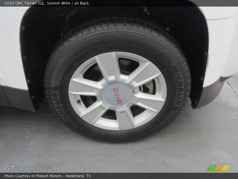 Summit White / Jet Black 2010 GMC Terrain SLE