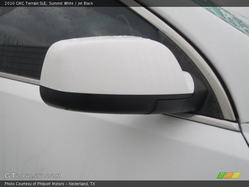 Summit White / Jet Black 2010 GMC Terrain SLE