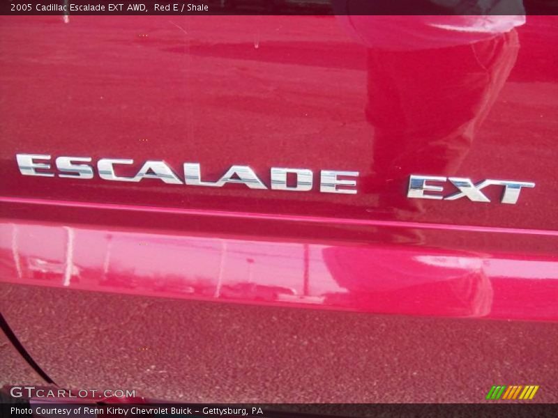 Red E / Shale 2005 Cadillac Escalade EXT AWD