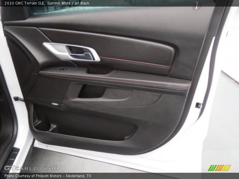 Summit White / Jet Black 2010 GMC Terrain SLE