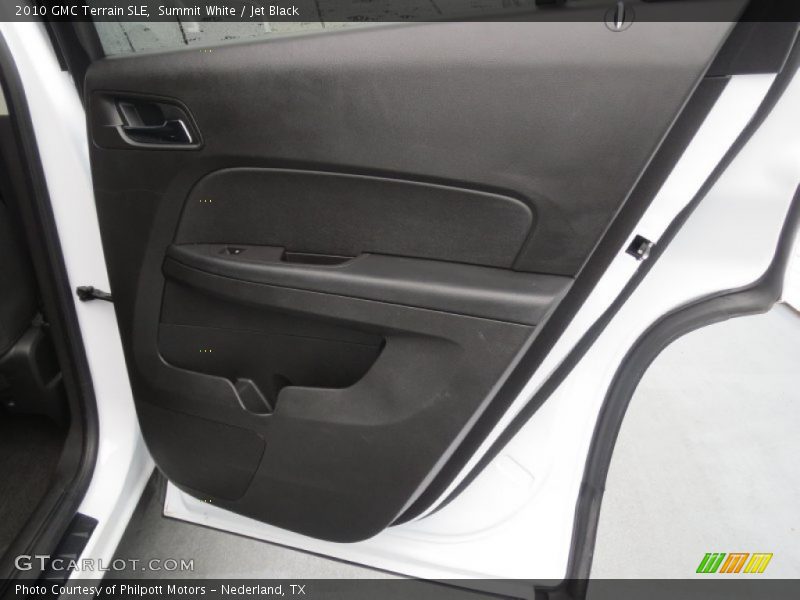 Summit White / Jet Black 2010 GMC Terrain SLE