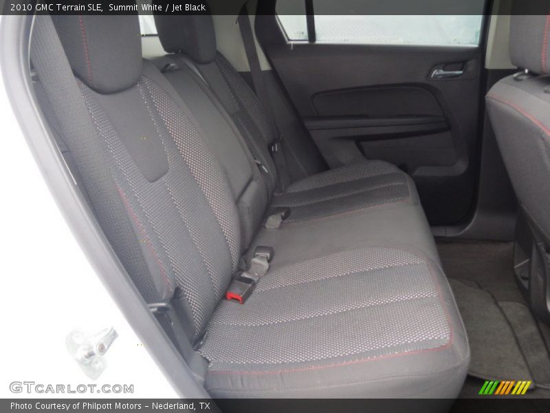 Rear Seat of 2010 Terrain SLE