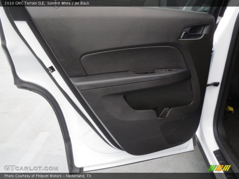 Summit White / Jet Black 2010 GMC Terrain SLE