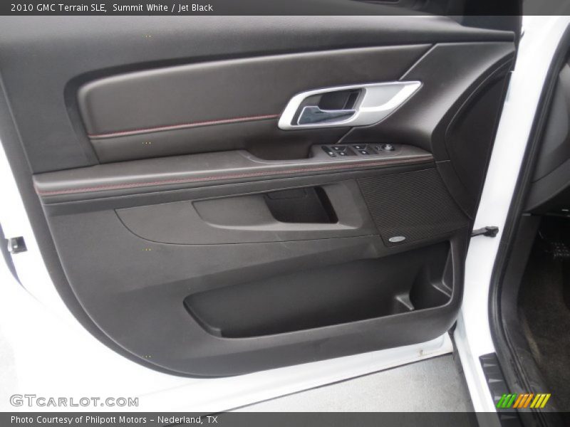 Summit White / Jet Black 2010 GMC Terrain SLE