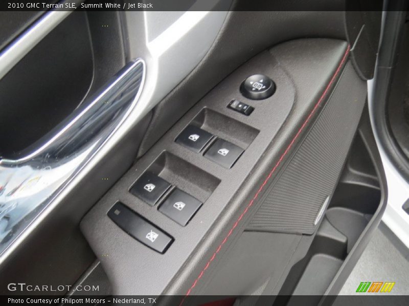 Summit White / Jet Black 2010 GMC Terrain SLE
