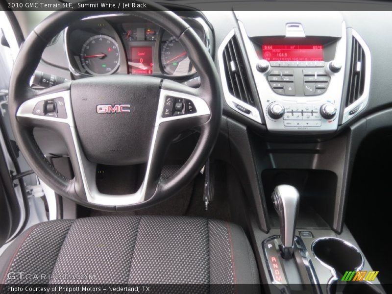 Dashboard of 2010 Terrain SLE