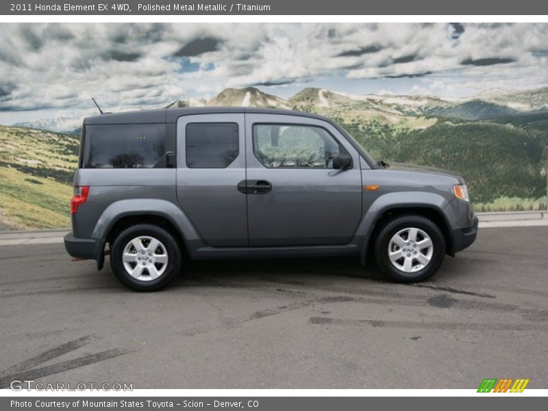 Polished Metal Metallic / Titanium 2011 Honda Element EX 4WD