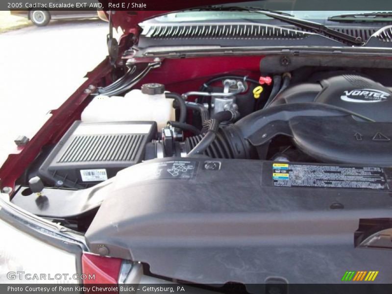 Red E / Shale 2005 Cadillac Escalade EXT AWD