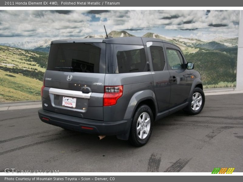 Polished Metal Metallic / Titanium 2011 Honda Element EX 4WD