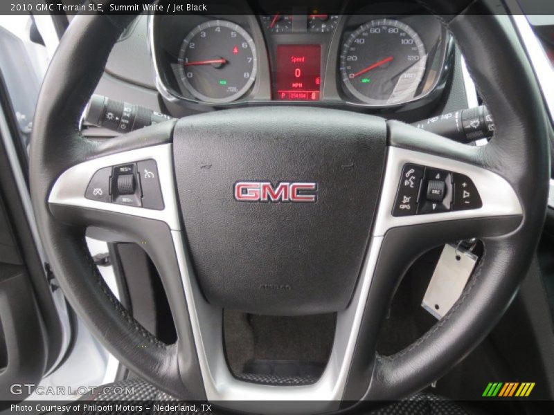 Summit White / Jet Black 2010 GMC Terrain SLE
