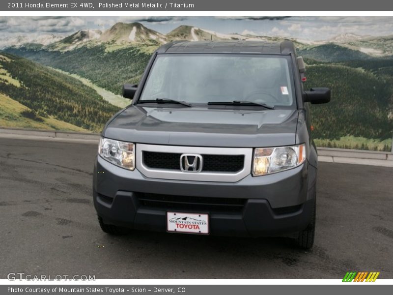 Polished Metal Metallic / Titanium 2011 Honda Element EX 4WD