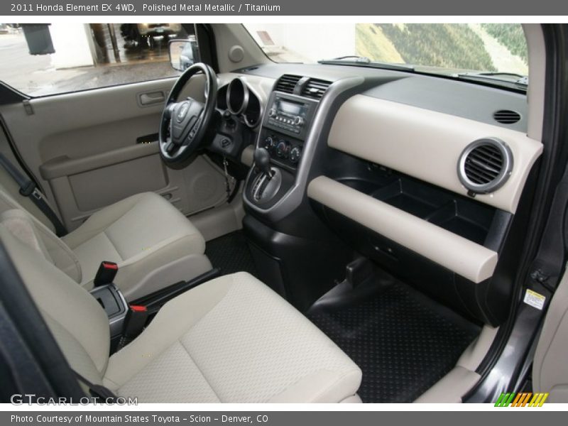 Polished Metal Metallic / Titanium 2011 Honda Element EX 4WD