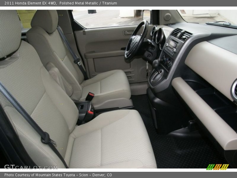 Polished Metal Metallic / Titanium 2011 Honda Element EX 4WD