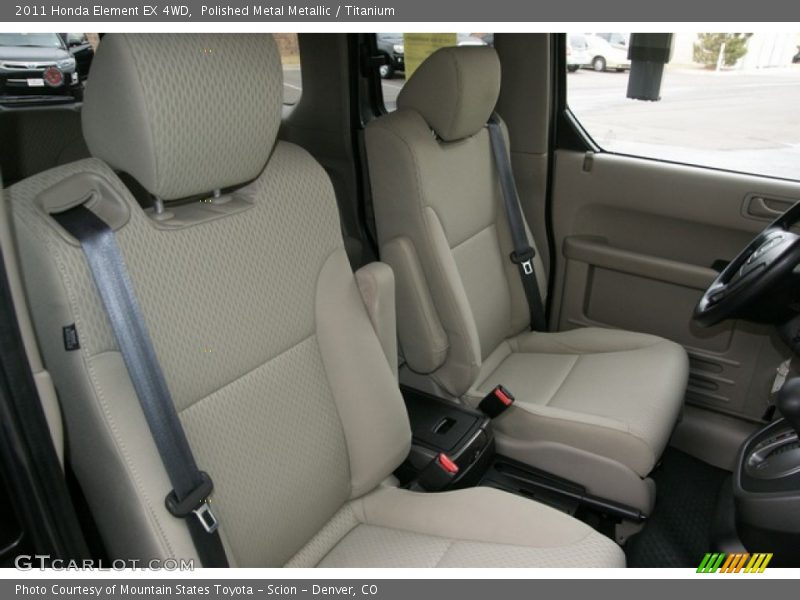 Polished Metal Metallic / Titanium 2011 Honda Element EX 4WD