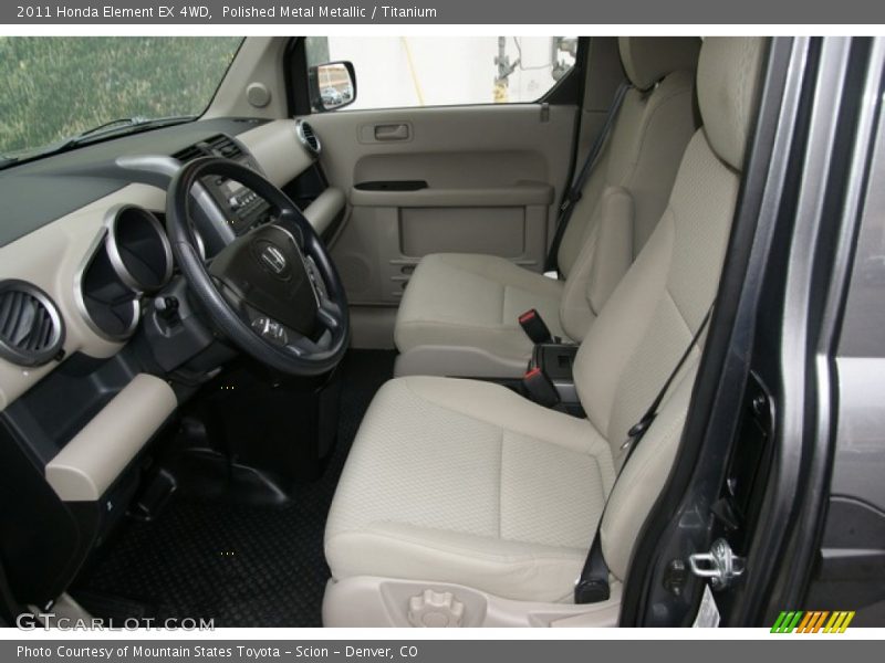 Polished Metal Metallic / Titanium 2011 Honda Element EX 4WD