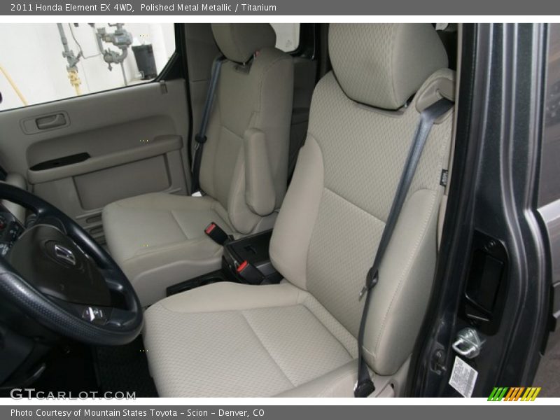 Polished Metal Metallic / Titanium 2011 Honda Element EX 4WD