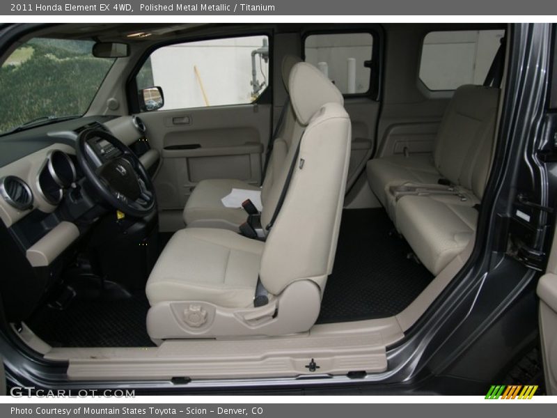 Polished Metal Metallic / Titanium 2011 Honda Element EX 4WD