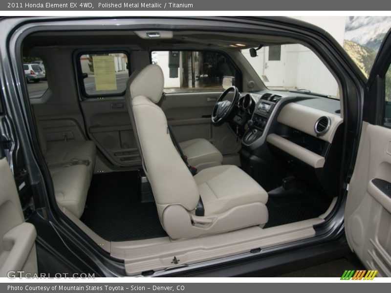Polished Metal Metallic / Titanium 2011 Honda Element EX 4WD