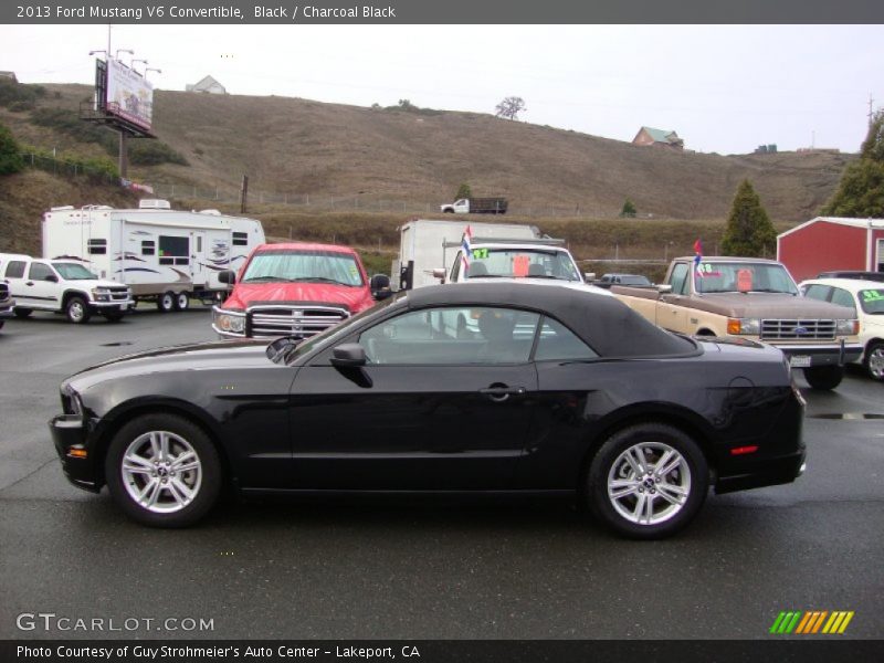 Black / Charcoal Black 2013 Ford Mustang V6 Convertible