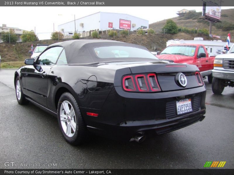 Black / Charcoal Black 2013 Ford Mustang V6 Convertible