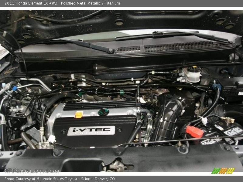 Polished Metal Metallic / Titanium 2011 Honda Element EX 4WD