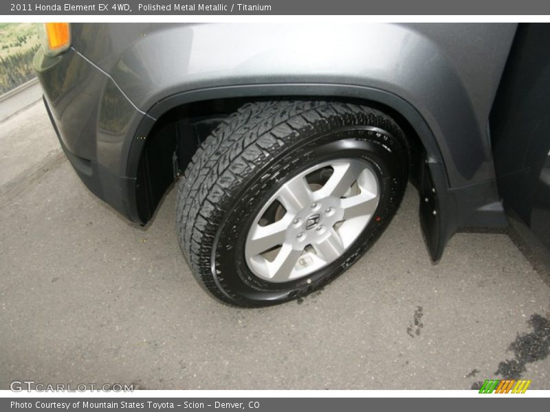 Polished Metal Metallic / Titanium 2011 Honda Element EX 4WD
