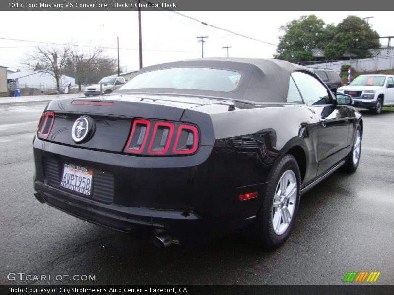 Black / Charcoal Black 2013 Ford Mustang V6 Convertible
