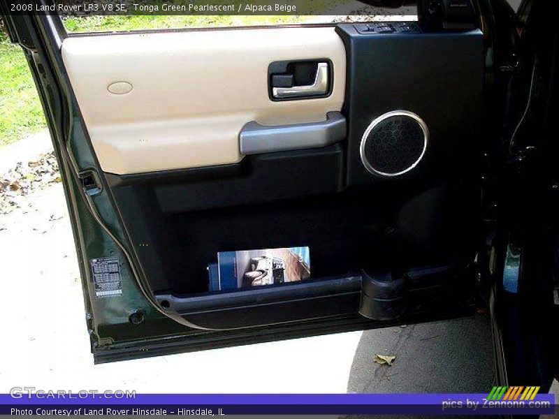 Tonga Green Pearlescent / Alpaca Beige 2008 Land Rover LR3 V8 SE