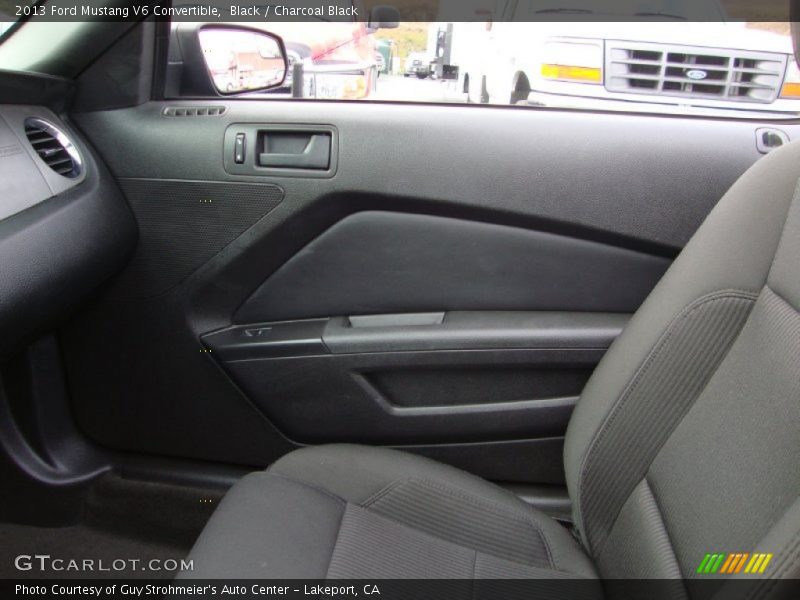 Black / Charcoal Black 2013 Ford Mustang V6 Convertible