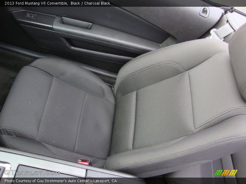 Black / Charcoal Black 2013 Ford Mustang V6 Convertible